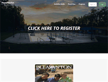 Tablet Screenshot of pleasantonfun.com